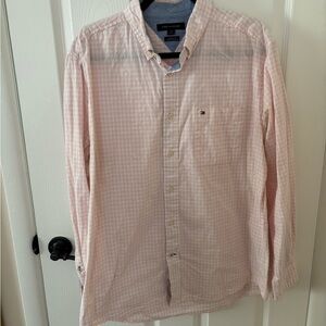 Tommy Hilfiger Large Classic Fit Button Down Shirt